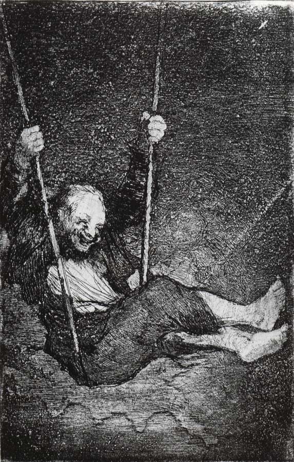 Francisco Goya Old man on a Swing